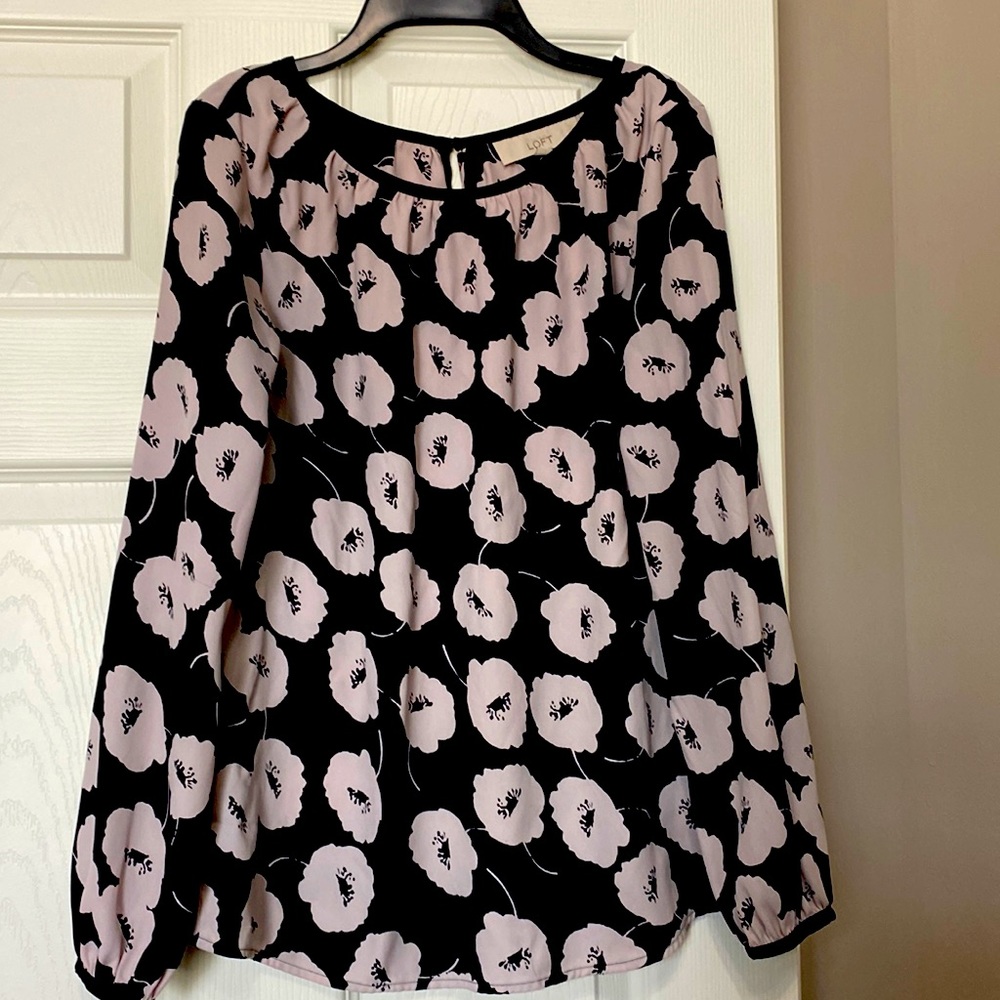 Loft flower blouse. Size XS